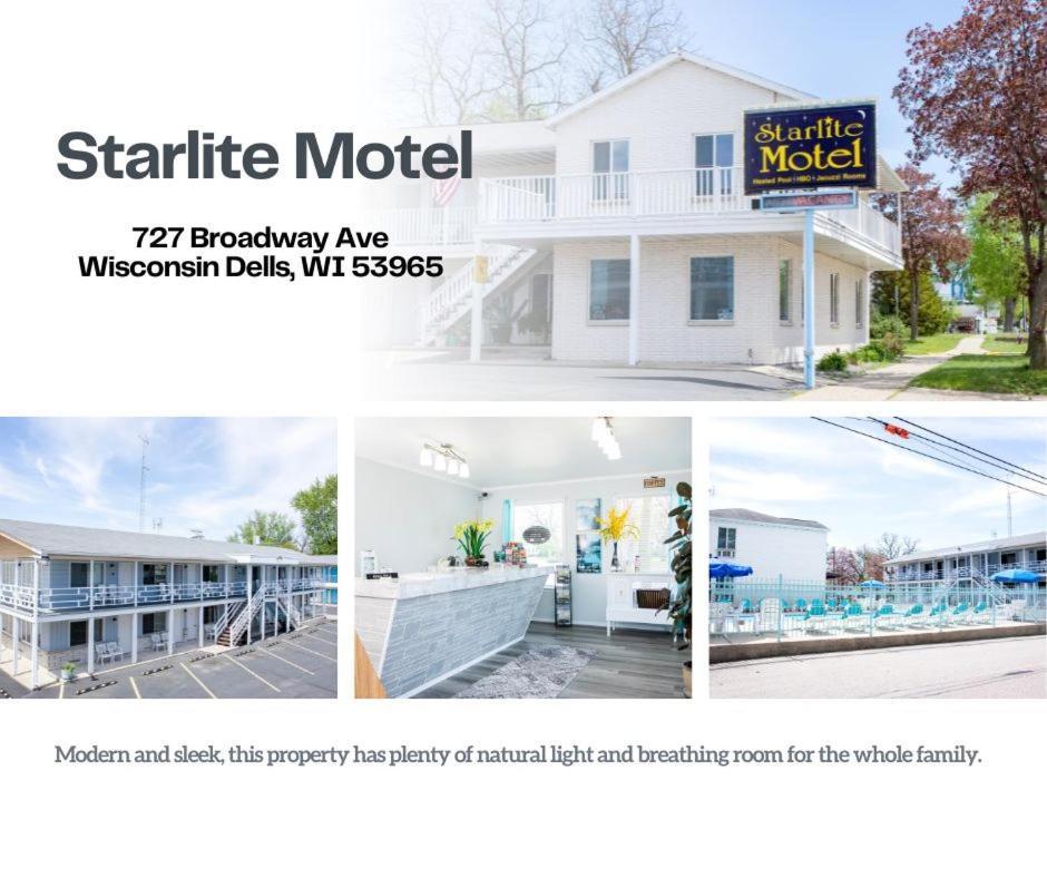 Starlite Motel Wisconsin Dells Exterior foto